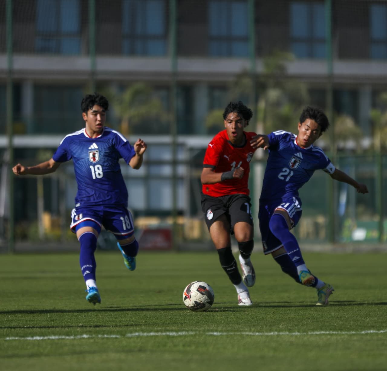 مباراة منتخب مصر مواليد 2009 مع اليابان (10)