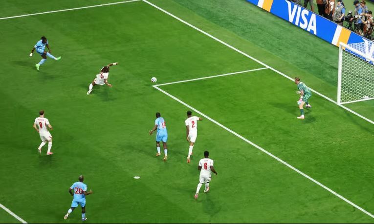 مباراة إنجلترا والكونغو الديموقراطية في كأس العالم