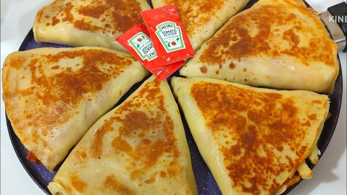 كريب البطاطس والجبن
