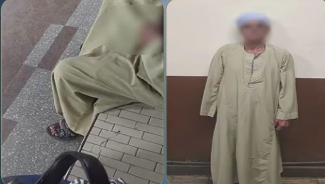 ضبط مسن ظهر في فيديو متداول يرتكب أفعالًا خادشة للحياء داخل محطة مترو الشهداء