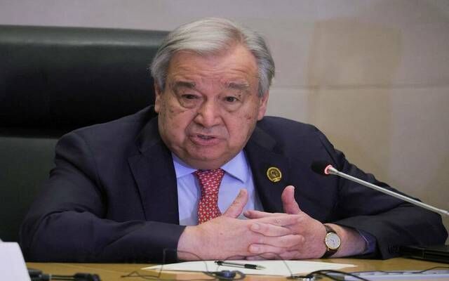 غوتيريش يحذّر من تداعيات التصعيد في منطقة الخليج وتفاقم أزمة المناخ