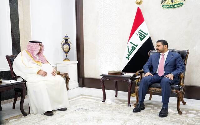 رئيس الوزراء العراقي يستقبل رئيس الاستخبارات العامة السعودي