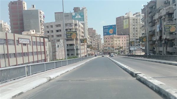غلق جزئي مرة أخرى للكوبري العلوي بدمنهور باتجاه المحافظة لاستكمال أعمال الصيانة