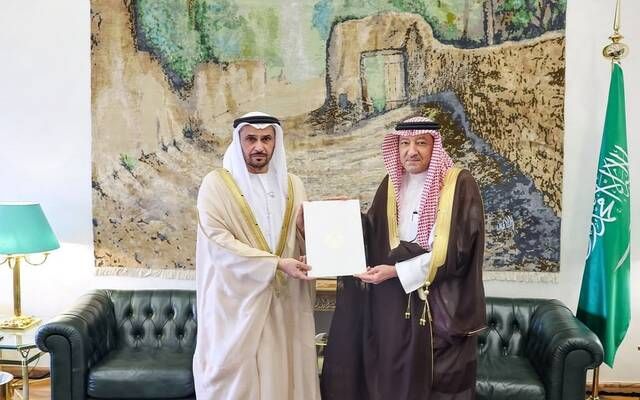 رئيس الإمارات يدعو خادم الحرمين للمشاركة في مؤتمر الأمم المتحدة للمياه 2026