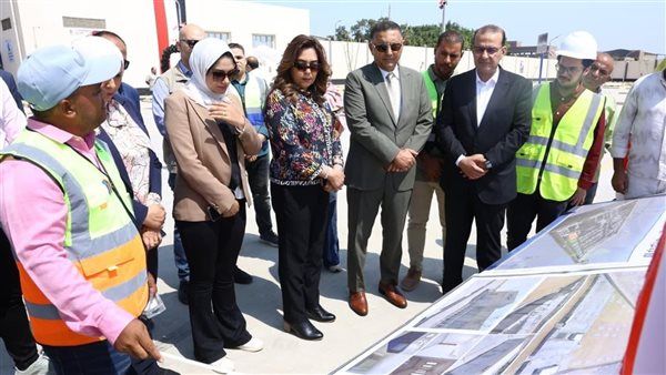 وزيرة التنمية المحلية ومحافظ القليوبية يفتتحان وحدة احتجاز مضبوطات السيارات بالخانكة