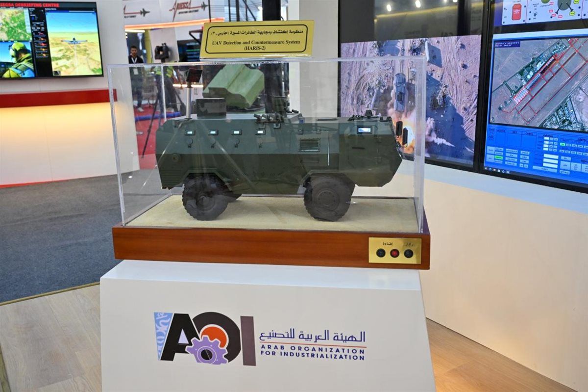 مشاركة متميزة للهيئة العربية للتصنيع في معرض العلمين الدولي للطيران والفضاء