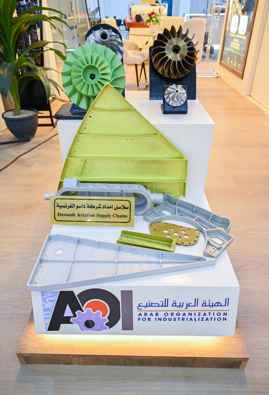 مشاركة متميزة للهيئة العربية للتصنيع في معرض العلمين الدولي للطيران والفضاء