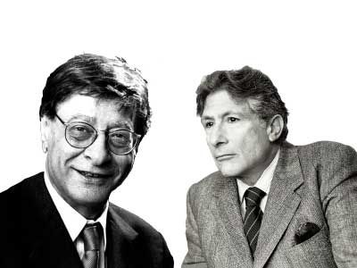 ادوارد سعيد ومحمود درويش 