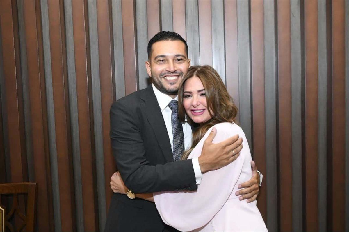 عقد قران نجل الفنانة صابرين، فيتو