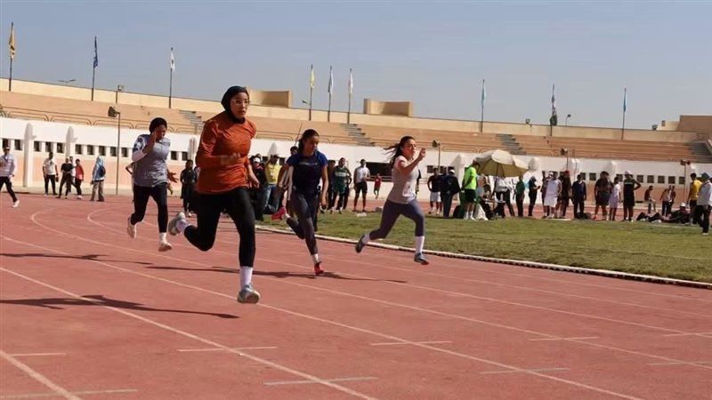 جامعة عين شمس تبدأ حصد الميداليات في أسبوع شباب الجامعات الرابع عشر
