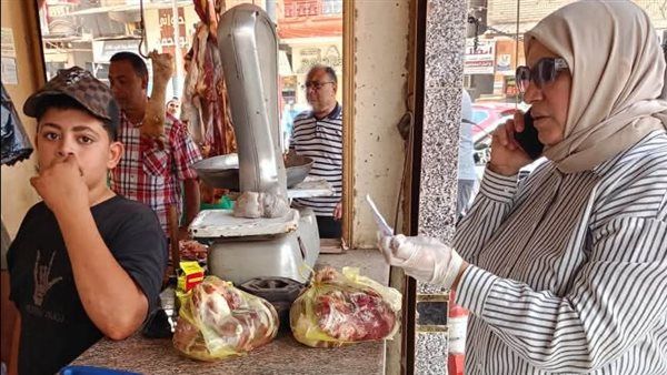 ضبط لحوم فاسدة ومذبوحة خارج المجازر في حملة مكبرة بدمياط