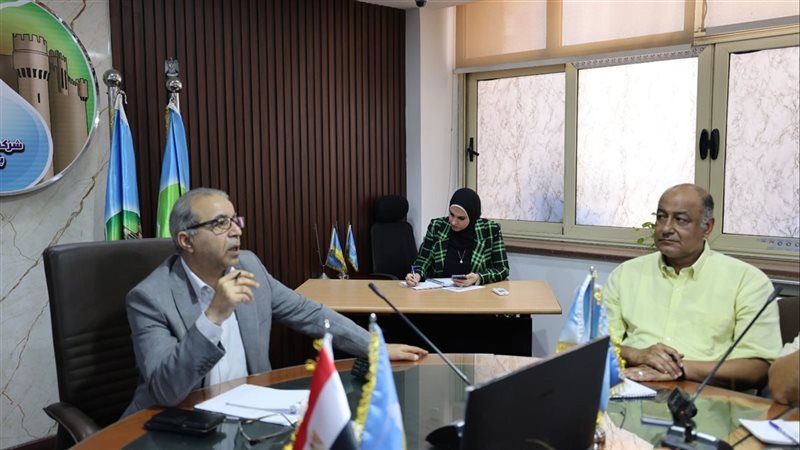 سامي قنديل يتابع مؤشرات الأداء ومأمونية الصرف الصحي بالإسكندرية
