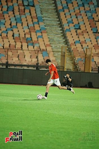 عمر فايد فى المران