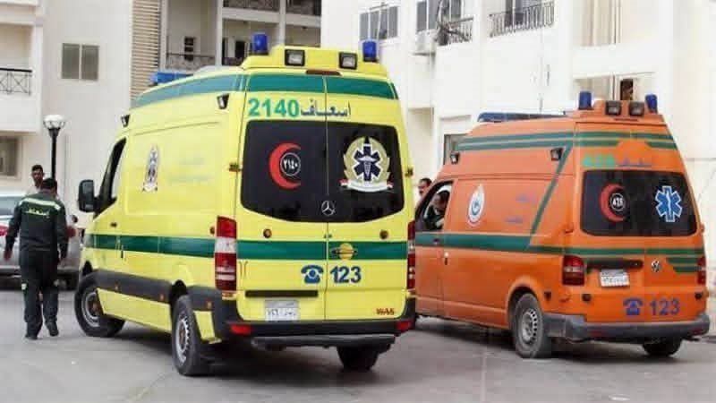إصابة صينيين في انقلاب سيارة بطريق قنا الصحراوي الشرقي