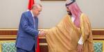 ولي العهد وأردوغان يبحثان تعزيز العلاقات وتطورات المنطقة