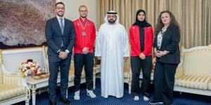 محمد بن حمد يلتقي فارس البلوشي برونزي مونديال المبارزة