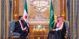 ولي العهد يلتقي رئيس الجمهورية العربية السورية - ترند نيوز