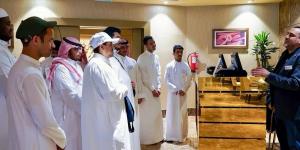 واجهة أم القرى الثقافية تستقبل وفد مركز الأمير محمد بن سلمان العالمي للخط العربي - ترند نيوز