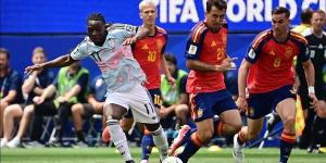 فابيان رويز يسجل الهدف الأول لمنتخب إسبانيا في شباك بلجيكا (صور)