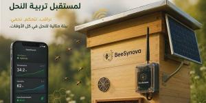 طلاب زراعة بنها يبتكرون نظاما ذكيا لإدارة خلايا النحل باستخدام الـ (IOT)