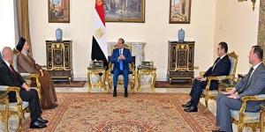 تفاصيل لقاء السيسي وعمار الحكيم بحضور رئيس المخابرات العامة (صور)