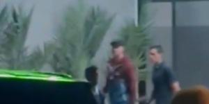 شاهد، كريستيانو رونالدو يصل مدريد بعد مغادرته معسكر منتخب البرتغال