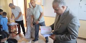 وكيل تعليم الدقهلية يتابع انتظام الدراسة بمدارس تمى الأمديد وغرب المنصورة (صور)