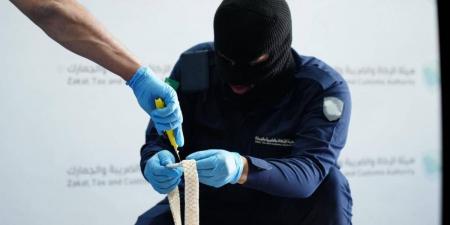 جمرك الحديثة يُحبط محاولة تهريب أكثر من 154 ألف حبة من مادة الإمفيتامين (الكبتاجون) - ترند نيوز