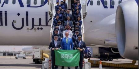 طيران الرياض يعلن وصول أول طائرتين في أسطوله الجديد من طراز بوينج 787-9 دريملاينر إلى مطار الملك خالد الدولي مخصصتين للرحلات التجارية - ترند نيوز