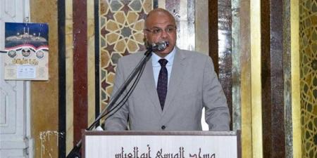 محافظ الإسكندرية يشهد احتفال رأس السنة الهجرية بمسجد أبي العباس المرسي