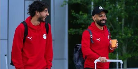 لقطات من مغادرة بعثة منتخب مصر إلى كندا استعدادا لمواجهة نيوزيلندا بمونديال 2026