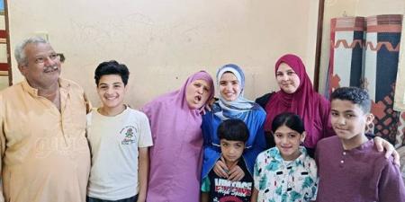 الزغاريد تملأ البيت، آيات الأولى على الإعدادية بالمنوفية: مضيعتش وقت وكنت واثقة في ربنا (فيديو)