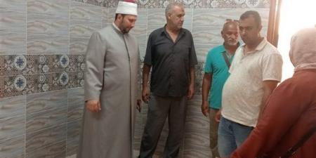 منطقة الإسكندرية الأزهرية تستلم أعمال صيانة معهد طاهر القويري