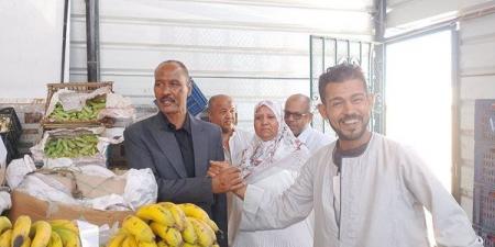 متابعة ميدانية لتوفير السلع المخفضة بمركز باريس في الوادى الجديد