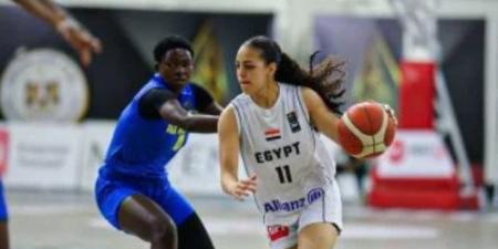 منتخب ناشئات السلة يفوز على رواندا فى ثالث مبارياته بتصفيات الأفروباسكت