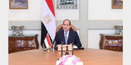 دعم وتضامن وتعزيز التعاون، أبرز رسائل السيسي لرئيس الجزائر