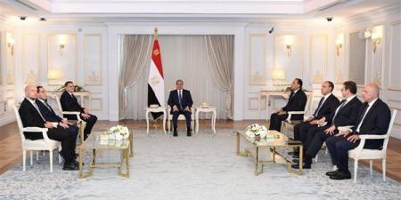 تفاصيل لقاء السيسي ورئيس الحكومة الليبية بمدينة العلمين