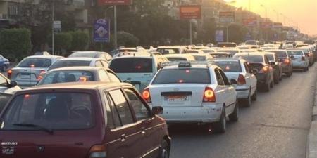 حالة المرور اليوم، كثافات متحركة على طرق القاهرة والجيزة والقليوبية