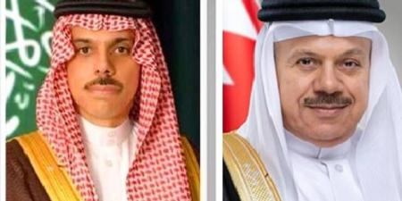 وزيرا خارجية البحرين والسعودية يبحثان تطورات المنطقة وحرية الملاحة