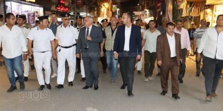 مدير أمن بني سويف يقود حملة موسعة لرفع الإشغالات من الشوارع والميادين