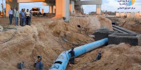 رئيس مياه الإسكندرية يتابع المرحلة الثانية من أعمال إزالة تعارضات القطار الكهربائي السريع
