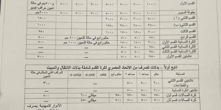 تعرف على قيمة بدلات الحكام موسم 2026 -2027
