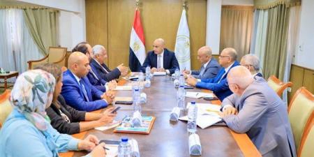 وزير التعليم يبحث مع ممثلي البنك الألماني للتنمية (KfW) متابعة تنفيذ مشروعات مدارس التكنولوجيا التطبيقية