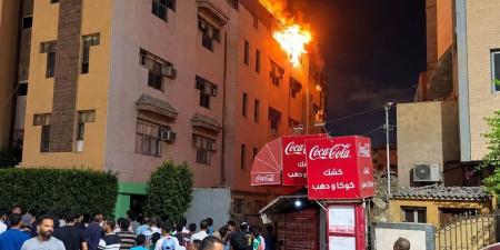 ماس كهربائي بوحدات التبريد، المعاينة الأولية تكشف سبب حريق مدرسة النيل جاردن بأوسيم