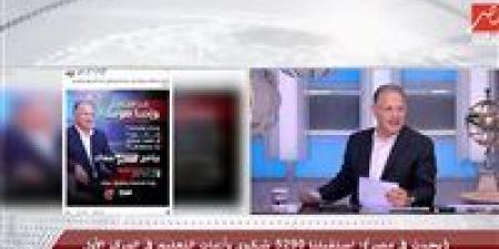 شريف عامر يطلق مبادرة «أنت المراسل وإحنا صوتك».. و"التعليم" تتصدر شكاوى المتابعين بـ5 آلاف شكوى (فيديو)