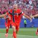 النرويج يتقدم على إنجلترا بهدف بعد مرور 35 دقيقة في كأس العالم (فيديو)