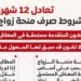 تعادل 12 شهرا.. شروط صرف منحة الزواج للفتيات من التأمينات (إنفوجراف)