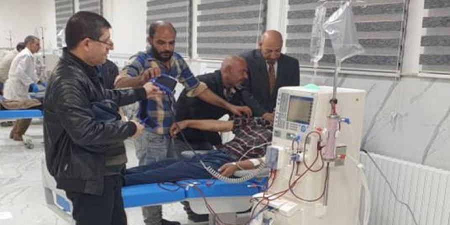 مشفى
القامشلي
الوطني
يضع
قسم
الكلى
الصناعية
بالخدمة
بعد
إعادة
تأهيليه
