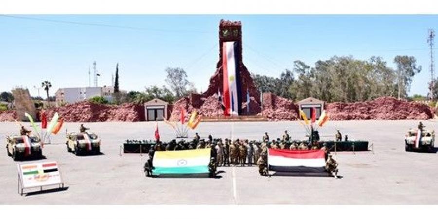 انطلاق فعاليات التدريب المصري ـ الهندي «إعصار- 4»