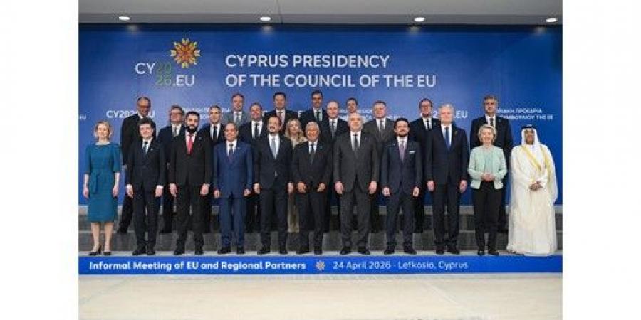 رؤساء سورية ومصر ولبنان وولي عهد الأردن وأمين عام «مجلس التعاون» يعقدون قمة مع قادة الاتحاد الأوروبي في نيقوسيا
